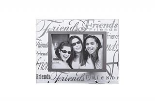 4x6 Friends Metallic Glass Picture Frame