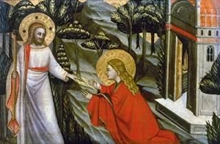 Noli Me TangereNHe Sayeth Unto Her Touch Me Not Jesus Recognizes Mary Magdalene 