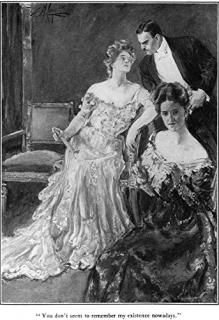 House Of Mirth 1905 NYou DonT Seem To Remember My Existence Nowadays Illustratio