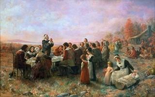 The First Thanksgiving Nat Plymouth Massachusetts  Х 1914 ˡˤ A Browns