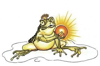 The Frog Prince Nwatercolor Ruth Koser-Michaels 1937ǯǥॺե꡼ƥ륺ݥץ 24 x