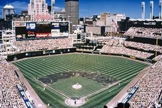 Cleveland Jacobs Field Nthe Home Of The Cleveland Indians Baseball Team In Cleve