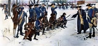 Valley Forge Steuben 1778 Nbaron Friedrich Von Steuben Drilling American Troops 