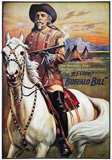 WF Cody ݥ 1910 NThe Farewell ShotPositively The Last Appearance Of Col WF Cod