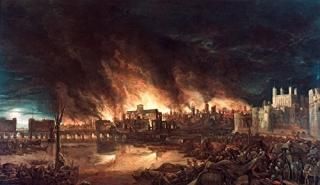 Great Fire Of London 1666 Nthe Great Fire Of London England 1666  γعΥ