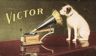 Rca Victor Trademark NHis MasterS Voice American MerchantS Trade Card C1906 Vict