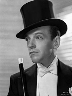 Fred Astaire Posed in Suit with Top Hat Black and White Photo Print 24 x 30