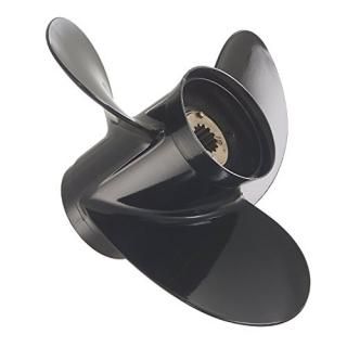 Quicksilver Black Diamond Propeller Black Finish 9 dia x 10 pitch Right Hand