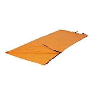 Stansport Fleece Sleeping Bag Orange 32 x 75