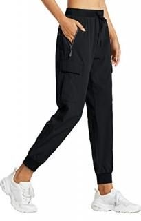 Libin Women's Cargo Joggers Lightweight Quick Dry Hiking Pants Athletic Workout 