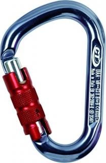 Climbing Technology Snappy TG HMS Carabiner with Ferrule 3 Movements Blue by Cli