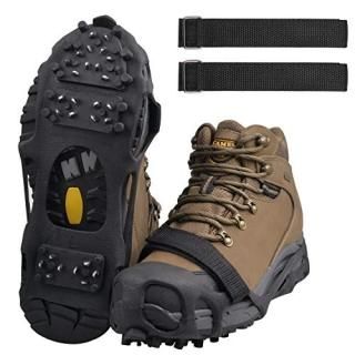 Shaddock Fishing Ice Cleats for Shoes and Boots Ice Snow Traction Cleats Crampon