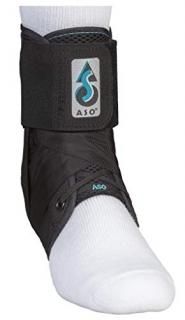 ASO Ankle Stabilising Brace Black Medium for Ankle Injuries