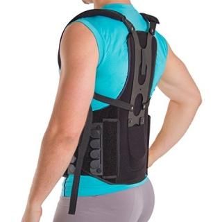 Postural Extension Back Straightener Brace - Rigid Posture Corrector Vest for Ky