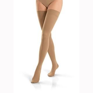 BI115275 - Bsn Jobst Opaque Womens Thigh-High Firm Compression Stockings Medium 