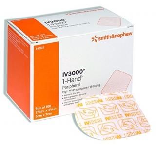 Smith & Nephew Opsite IV 3000 Dressing Box of 100/2.38 in. x 2.75 in.