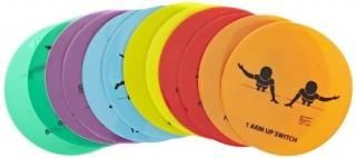 Sportime Strength Spots 10 Inches Set of 12 - 1403355Assorted Colors