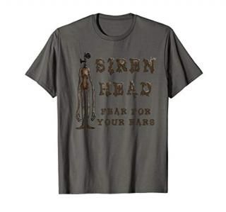 Sirenhead Siren Head Creepy Horror Character Are you afraid T-Shirt