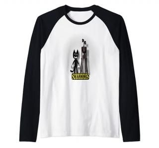Siren head Sirenhead we all love to escape from Siren head Raglan Baseball Tee