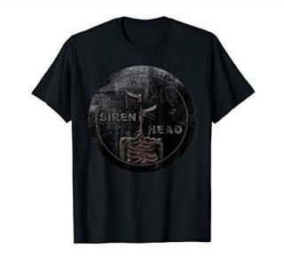 Sirenhead Siren Head Creepy Horror Character Are you afraid T-Shirt
