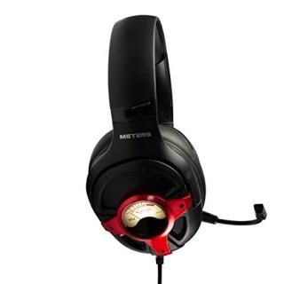 Meters Level-Up 7.1 Surround Sound Wired Gaming Headset Red