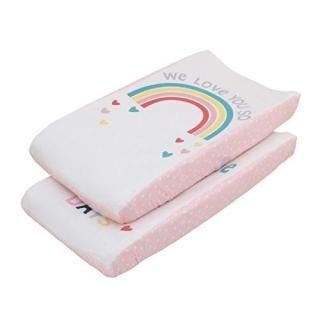 Little Love by NoJoWe Love You So Multi Color Rainbow 2 Piece Super Soft Changin