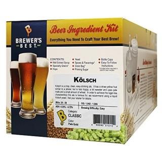 Brewer's Best - 1015 - Home Brew Beer Ingredient Kit 5 gallon K?lsch Silver