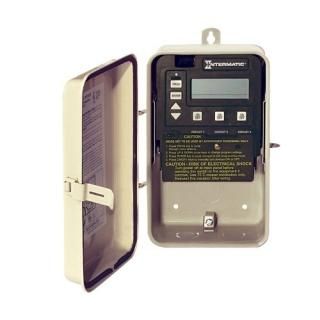 Intermatic PE153 Digital Time Clock in Metal Enclosure Color