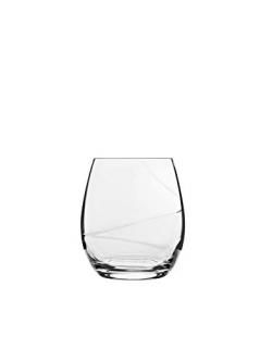 Luigi Bormioli Aero Stemless wine Glass 13.5-Ounce Set of 6