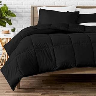Bare Home Comforter Set - Queen Size - Goose Down Alternative - Ultra-Soft - Pre