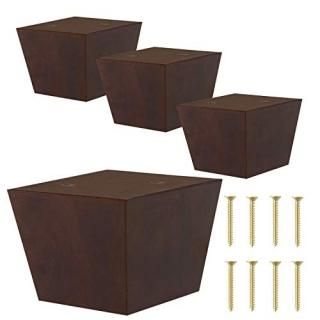 ComfortStyle Furniture Legs for Sofa Chair Couch or Ottoman Set of 4 Replacement