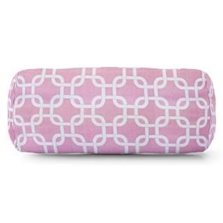Majestic Home Soft Pink Links Round Bolster