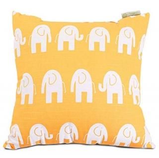Majestic Home Yellow Ellie Large Pillow