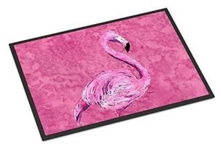 Caroline 's Treasures Flamingo onԥ󥯲ޤϲɥޥå 24 x 36 ޥ顼 8875JMAT