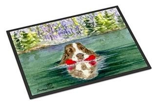 Caroline's Treasures SS8943JMAT Springer Spaniel Indoor or Outdoor Mat 24x36 Doo