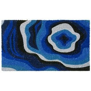 Rubber-Cal Obscure Dimension Modern Doormat 18 by 30-Inch