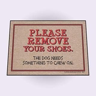 HIGH COTTON Please Remove Your Shoes Doormat