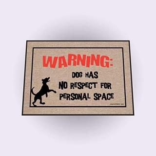 High Cotton Dog Personal Space Doormat