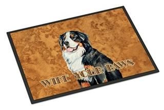 Caroline 's Treasures Bernese Mountain Dog PawsޤϲޥåȤ򿡤 24 x 36 ޥ顼 LH9