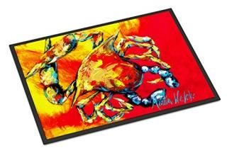 Caroline's Treasures MW1086JMAT Crab Hot Dang ⳰ޥå 24x36 ɥޥå ⤵24x36 ޥ