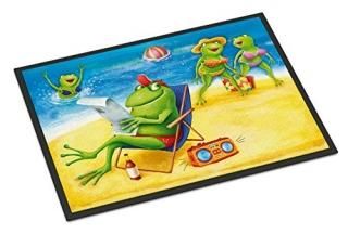 Caroline 's Treasures aph0080mat Frogs on theӡޤϲޥåȡ18? x 27ޥ顼