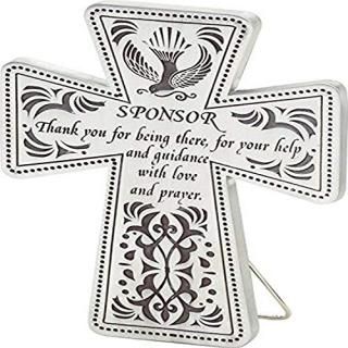 Cathedral Art LQP119 Sponsor Message Cross 13cm