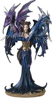 George S. Chen Imports SS-G-91276 Fairy Collection Pixie with Dragon Fantasy Fig
