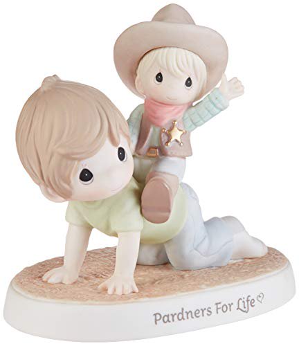 Precious Moments 193018 Pardners for Life Dad and Son カウボーイ