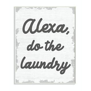 Stupell Industries Alexa Do The Laundry  Х롼 졼 ɡƥDaphne Polselli