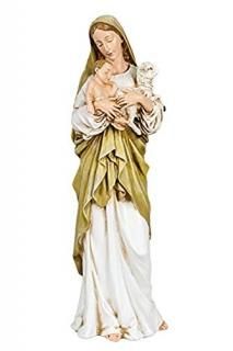 12 Inch Madonna and Child W/lamb Figurine By Josephs Studio 40735 by Joseph Stud
