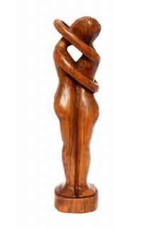 12 Wooden Handmade Abstract Sculpture Statue HandcraftedEverlasting Love Art Gif