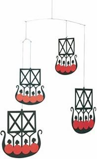 FLENSTED MOBILES/ե󥹥ƥåɥӡ롡The 4 Vikings ships