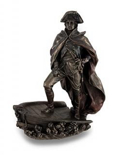 Resin Statues Bronze Finish George Washington Delaware Crossing Statue 7 X 23cm 