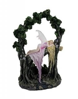 Resin Statues Rockabye by Selina Fenech Sleeping Forest Fairy Statue 8.5?X 12.5?